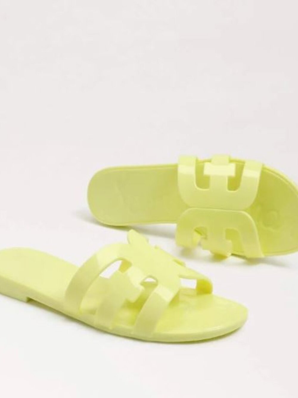 Sam Edelman Women's Bay Jelly Slide Sandals Kiwi Size 6 M